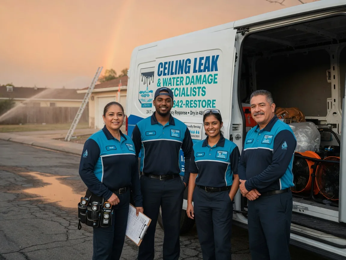 Ceiling Leak Cleanup company in Cross River, NY